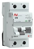 DVA-6 1P+N 16А (C) 30мА (AC) 6кА  AVERES (rcbo6-1pn-16C-30-ac-av)