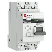 АД-32 1P+N 20А (С) 30мА тип AC эл. 4,5кА  PROxima (DA32-20-30-pro)