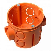 Коробка установочная 68х62 углубленная стойкая к горению (80-0510-2С) / Коробка установочная