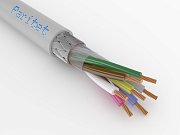 КДВЭВГнг(А)-LS 3х0,75 цвет. марк. / Кабель инструментальный передачи данных экранированный с низким дымо и газовыделением