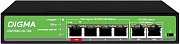 DSP204G-2G-T80 (L2) 6х1Гбит/с 4PoE 4PoE+ 1PoE++ 80W / Коммутатор с питанием по PoE