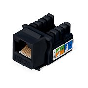 KJ-RJ45-Cat.5e-90-BK (9482c) / Вставка Keystone Jack RJ-45