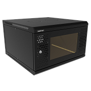 ТВС-6U-600-600-С+П-9005 (05-2069-B) / Шкаф настенный телекоммуникационный