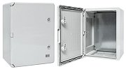 Бокс пластиковый с монтажной платой 400х300х220 IP65 PROxima (PB65MP004) / Бокс пластиковый антивандальный