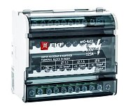 Шина нулевая в корпусе 4х11 (sn0-4х11) / Шина нулевая в корпусе