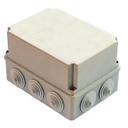 Коробка ОП 190х140х120мм, крышка, IP55, 10 гермовводов (SQ1401-1246) / Распаячная коробка