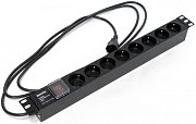 SHE19-8SH-S-2.5IEC / Блок розеток 19"
