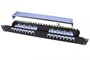 PP3-19-16-8P8C-C5E-SH-110D / Патч-панель 19"