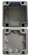 МКС "Мороз", глухая, IP66/IP68, серый / Коробка коммутационная металлическая
