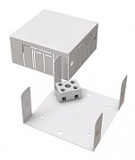 КМОМ (2к х 10мм) 75х75х37 IP31 (070-025) / Коробка монтажная огнестойкая металлическая