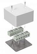Коробка огнестойкая для к/к 40-0460-FR2.5-12 Е15-Е120 85х85х45 / Коробка огнестойкая