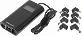 Блок питания Ippon D90U автоматический 90W 15V-19.5V 8-connectors 4.5A 1xUSB 2.1A, LCD индикатор (654527)