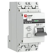 АД-32 1P+N 25А (С) 10мА тип AC эл. 4,5кА  PROxima (DA32-25-10-pro) / Автоматический выключатель дифференциального тока