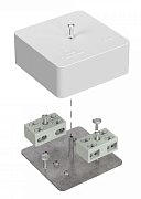 Коробка огнестойкая разветвительная 75х75х30 для кабель-канала (40-0450-FR6.0-4-4-Р) / Коробка огнестойкая разветвительная для кабель-канала