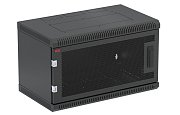 ШТ-НСр-6U-600-550-П-Ч (130411-01819) / Шкаф телекоммуникационный 19" настенный 6U