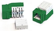 KJNE-8P8C-C5e-90-GN / Вставка Keystone Jack RJ-45