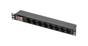 TLK-RSC08-MTF-01-BK / Блок розеток 19"
