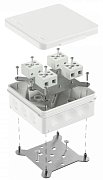 Коробка огнестойкая о/п двухкомпонентная 100х100х40 Е15-Е120 (60-0303-9003-FR10.0-8) / Коробка огнестойкая HF, стойкая к УФ