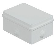 Коробка JBS210 210х150х100, 8 вых., IP55, белая (44016W-1) / Коробка монтажная