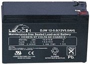 LEOCH DJW12-5,0 / Аккумулятор герметичный свинцово-кислотный