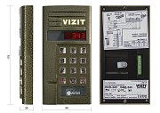 БВД-343RCPL / Вызывная панель цветная