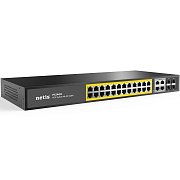 Netis P124GH / Коммутатор сетевой PoE неуправляемый