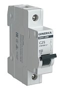 GENERICA ВА47-29М 1P C 25А 4,5кА (MVA21-1-025-C-G) / Автоматический выключатель