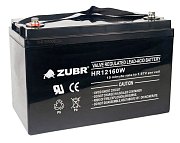 ZUBR HR 12160W (12V, 45Ah) / Аккумулятор герметичный свинцово-кислотный