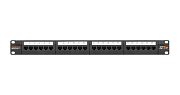 NMC-RP24UD2-1U-BK / Патч-панель 19"