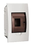 Корпус пластиковый встраиваемый KREPTA 3 ЩРВ-П-4 IP41 белый (MKP12-V-04-40-20) / Корпус пластиковый