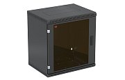 ШТ-НСр-12U-600-550-С-Ч (130411-01826) / Шкаф телекоммуникационный 19" настенный 12U