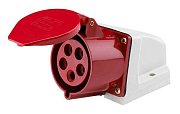 Розетка 115 стационарная 3Р+РЕ+N 16А 380В IP44 (SQ0602-0003) / Розетка
