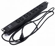 SHE19-8IEC-2.5IEC / Блок розеток 19"