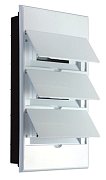 Бокс пластиковый ЩРВ-П-36 IP41 белый (белая дверца) KRANZ (KR-11-0237) / Корпус пластиковый