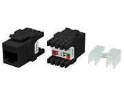 KJ8-8P8C-C5e-180-BK / Вставка Keystone Jack RJ-45