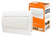 ЩРВ-П-18модулей с белой крышкой, встраиваемый, пластик IP41 TDM (SQ0904-0005) / Бокс