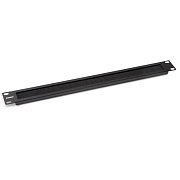 BPB19-1U-RAL9004 (BPB19-1U-RAL9005) / Фальш-панель с щёточным вводом