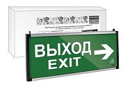 ССА-02 двусторонний, 1,5 ч ВЫХОД-EXIT стрелка (SQ0349-0010) / Светильник аварийный эвакуационный светодиодный