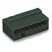 WAGO 243-208 Клемма MICRO 8-проводная темно-серая / Клемма для распределительных коробок