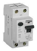 GENERICA ВД1-63 2Р 50А 30мА (MDV15-2-050-030) / Выключатель дифференциального тока