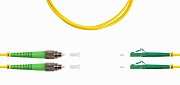 Патч-корд ВО SM(G.652.D), FC/APC-LC/APC, 3.0мм, duplex, LSZH, 10м (09-0611) / Патч-корд волоконно-оптический