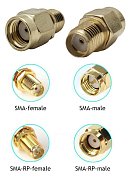 S-A312 (RP-SMA-male - SMA-female) / Переходник
