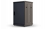 ШТ-НП-М-18U-600-800-М-Ч (130411-01150) / Шкаф напольный 19", 18U