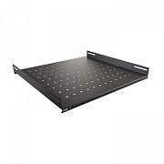 NTSS-FS-600-BL 1U нагр.:60кг. 19" 350мм черный / Полка стационарная