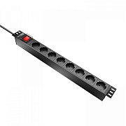 NTSS-PDU-DA1016 гор.размещ. 8xSchuko базовые 10A C14 / Блок розеток 19"
