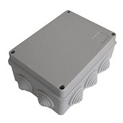 Коробка BJB/JBS150 150х110х70, 10 вых., IP55, серая (44009HF) / Коробка монтажная, без галогена
