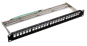 Модульная патч-панель для Keystone Jack 19" (10-0422) / Модульная патч-панель