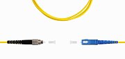 Патч-корд SC/UPC-FC/UPC 1м (09-0509) / Патч-корд волоконно-оптический