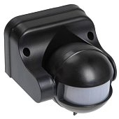 Датчик движения ДД-009 1100Вт 180град 12м IP44 черный (LDD10-009-1100-002)