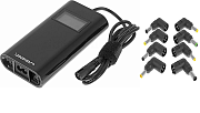 Блок питания Ippon D90U автоматический 90W 15V-19.5V 8-connectors 4.5A 1xUSB 2.1A, LCD индикатор (654527) / Блок питания